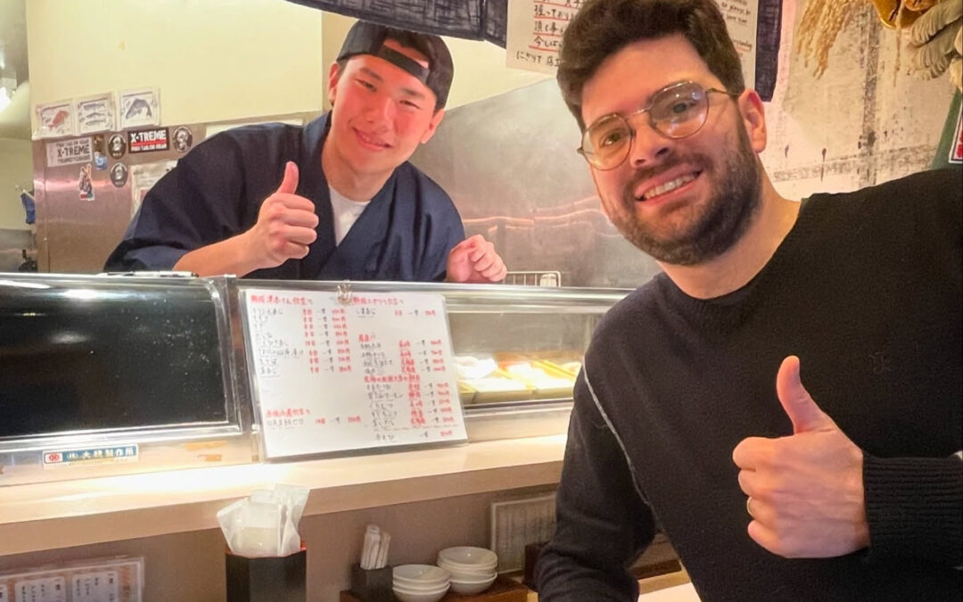 イタリアから寿司レストランのシェフがご来店!